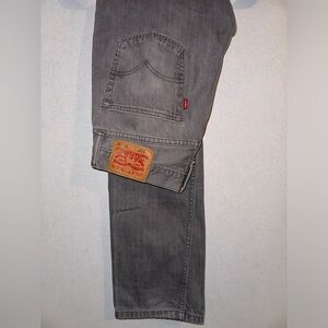Gray Levi Jeans